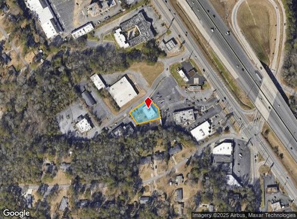  883 Burrus Rd, Macon, GA Parcel Map