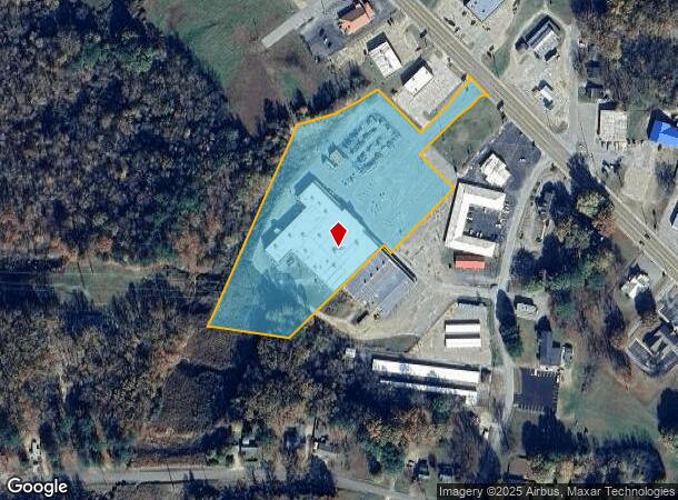  1361 W Market St, Bolivar, TN Parcel Map