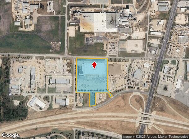  212 W Katherine P Raines Rd, Cleburne, TX Parcel Map