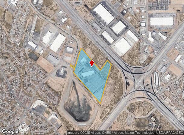  9525 Escobar Dr, El Paso, TX Parcel Map