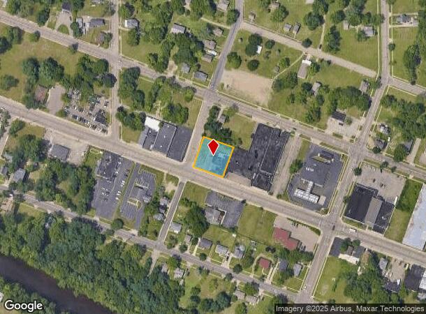  458 Michigan Ave W, Battle Creek, MI Parcel Map