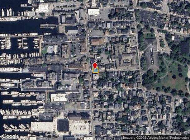  406 Thames St, Newport, RI Parcel Map