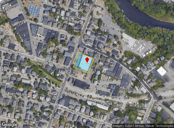  194 Newton St, Waltham, MA Parcel Map