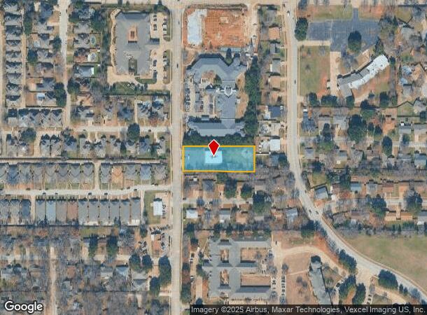 2401 Little Rd, Arlington, TX Parcel Map