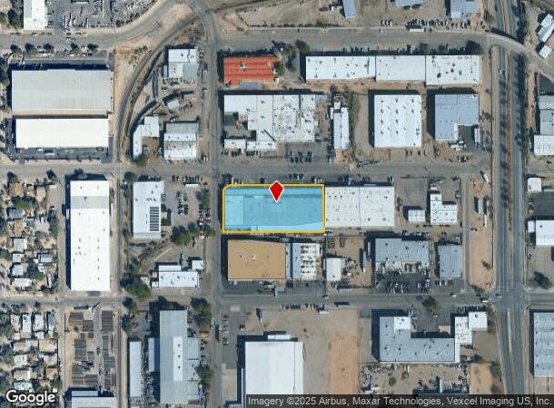 810 E 17Th St, Tucson, AZ Parcel Map