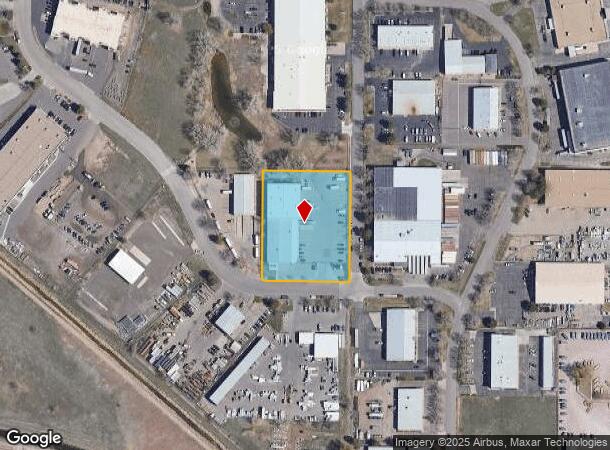 3824 Canal Dr, Fort Collins, CO Parcel Map