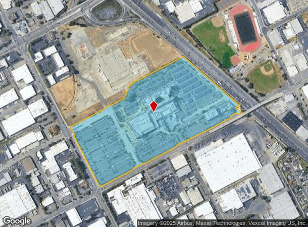  Merced St, San Leandro, CA Parcel Map