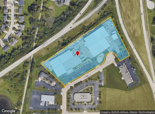 1212 Enterprise Dr, De Pere, WI Parcel Map