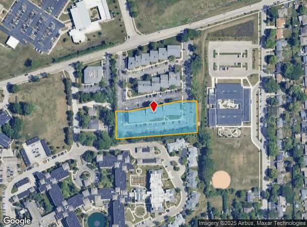 2100 Manchester Rd, Wheaton, IL Parcel Map