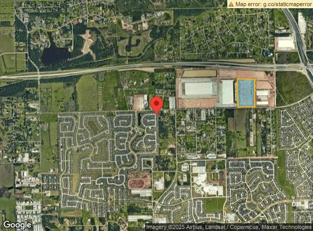  Interchange Dr, Tomball, TX Parcel Map