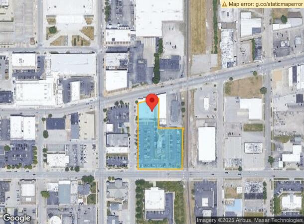  925 Wabash Ave, Terre Haute, IN Parcel Map