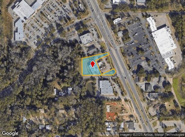  3808 N Monroe St, Tallahassee, FL Parcel Map