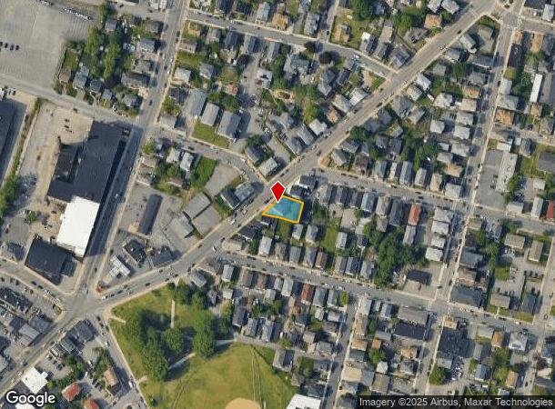  1266 S Main St, Fall River, MA Parcel Map