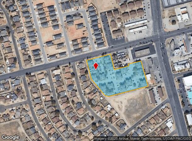 2220 E 52Nd St, Odessa, TX Parcel Map