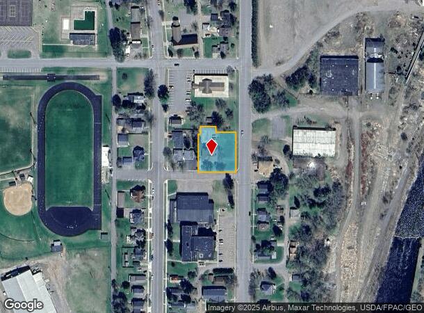 100 4Th St N, Park Falls, WI Parcel Map