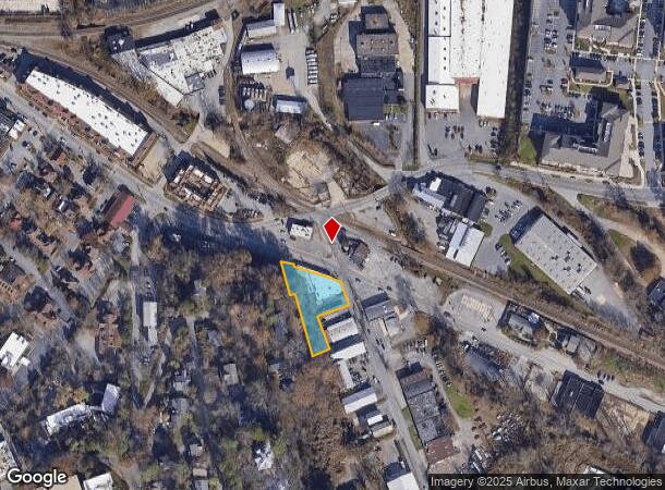  5 Sweeten Creek Rd, Asheville, NC Parcel Map