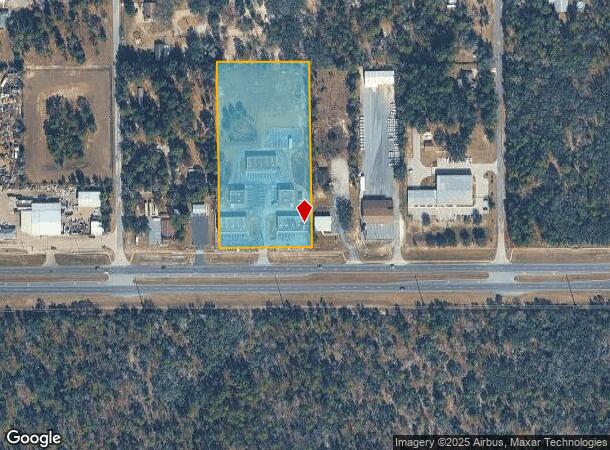 1631 W Gulf To Lake Hwy, Lecanto, FL Parcel Map