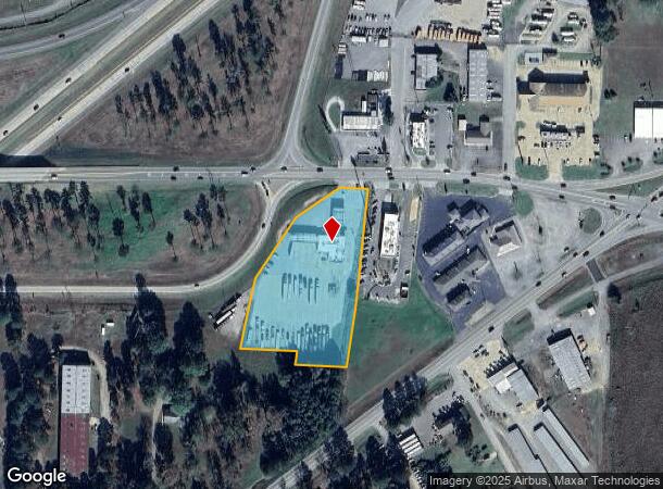 2417 W Center St, Beebe, AR Parcel Map