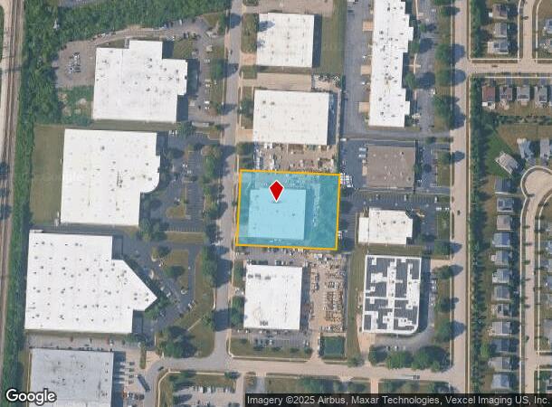 1555 Frontenac Rd, Naperville, IL Parcel Map