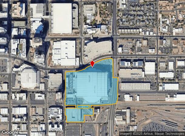  401 E Jefferson St, Phoenix, AZ Parcel Map