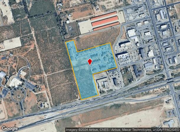  2300 Camp Dr, Midland, TX Parcel Map