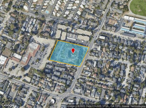  1635 Tremont Dr, Santa Cruz, CA Parcel Map