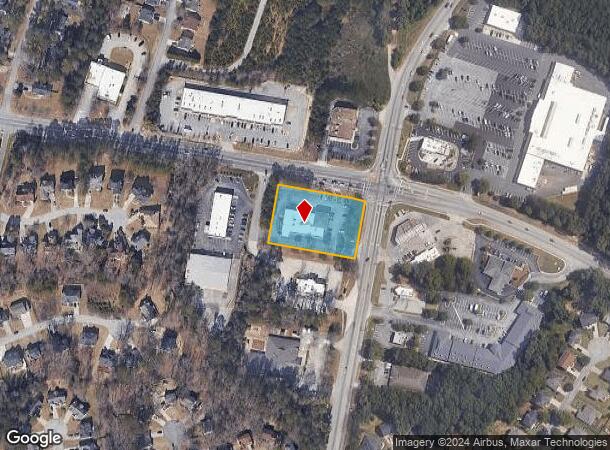  7207 Rockbridge Rd, Stone Mountain, GA Parcel Map