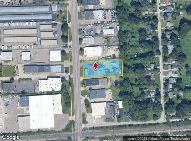 12734 Inkster Rd, Redford, MI Parcel Map