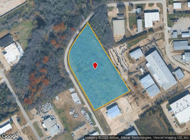 525 S 5Th Ave, Mansfield, TX Parcel Map