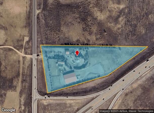  28464 Highway 257, Greeley, CO Parcel Map