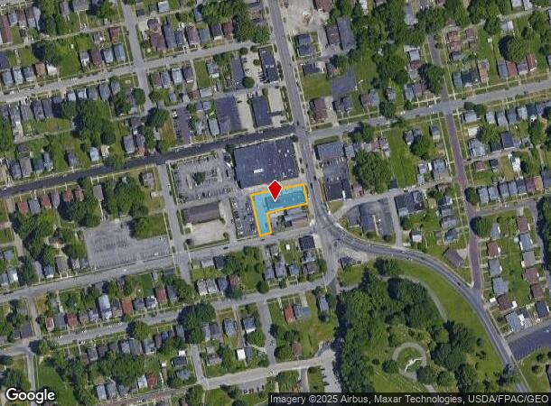  1117 20Th St, Huntington, WV Parcel Map