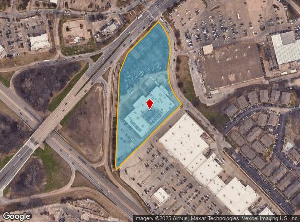  6343 E Northwest Hwy, Dallas, TX Parcel Map