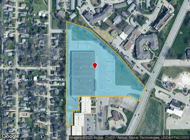 2590 Hubbell Ave, Des Moines, IA Parcel Map