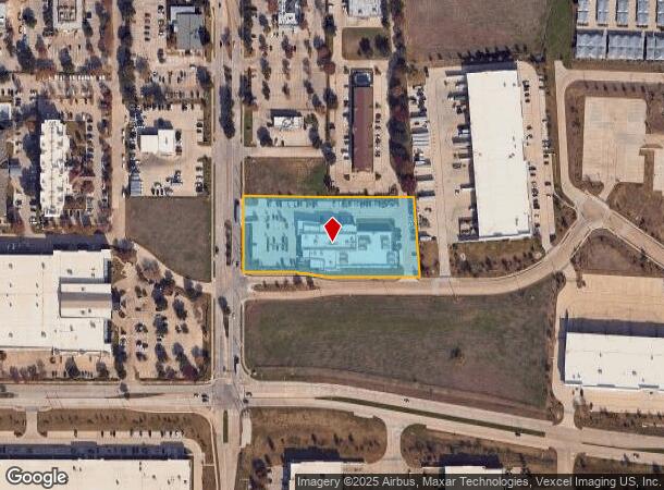 1901 S Main St, Grapevine, TX Parcel Map