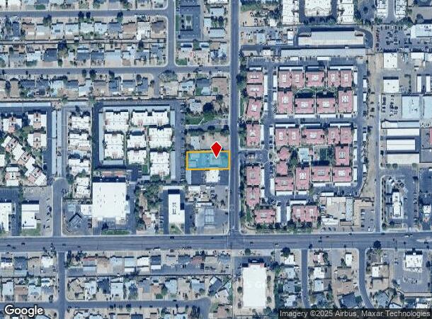 2928 N 70Th St, Scottsdale, AZ Parcel Map