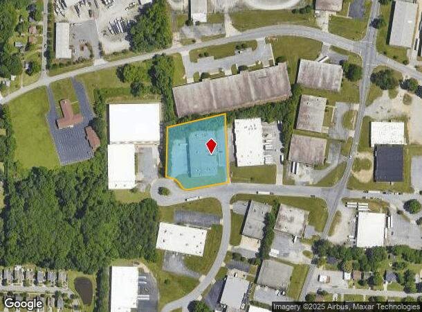 615 Alton Pl, High Point, NC Parcel Map