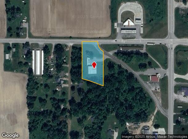 129 Cr0ss Rd, Alma, MI Parcel Map