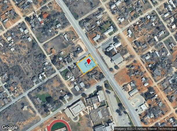 512 Zanderson Ave, Jourdanton, TX Parcel Map