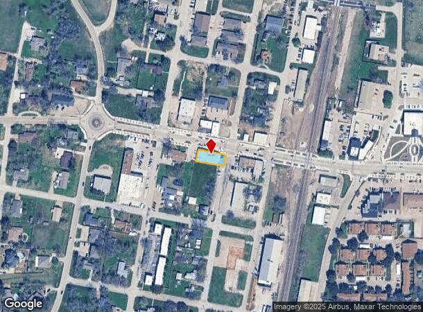  100 S Texas St, Crowley, TX Parcel Map