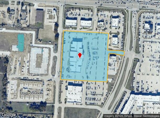  1701 N Hardin Blvd, Mckinney, TX Parcel Map