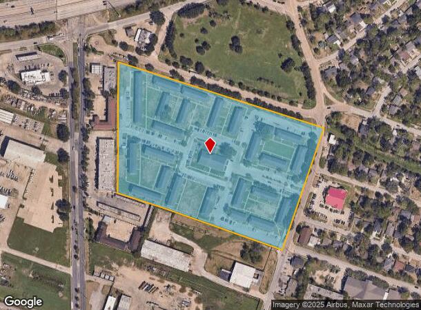  7400 Calhoun Rd, Houston, TX Parcel Map