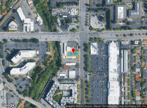 1627 S Bascom Ave, Campbell, CA Parcel Map