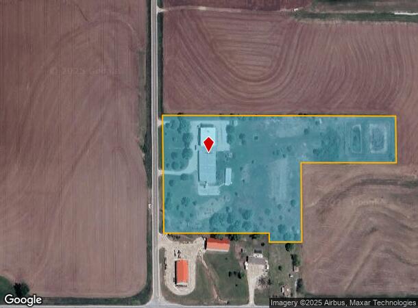  316 E 900Th Rd, Baldwin City, KS Parcel Map