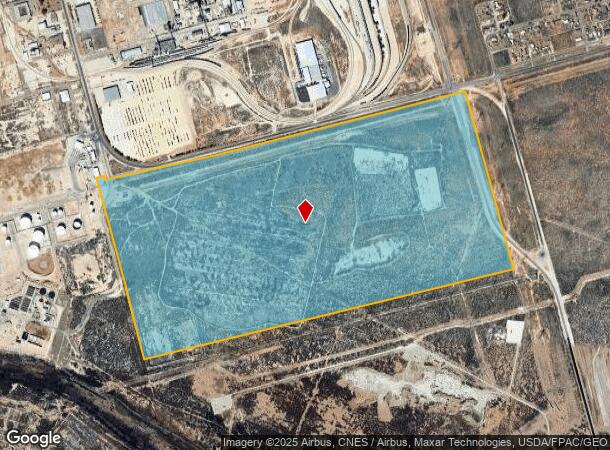  2700 S Grandview Ave, Odessa, TX Parcel Map