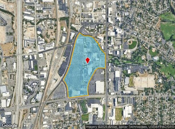  5121 S Cottonwood St, Salt Lake City, UT Parcel Map