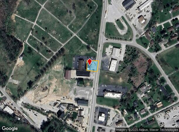  1233 S Main St, London, KY Parcel Map