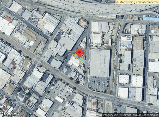  1651 Compton Ave, Los Angeles, CA Parcel Map