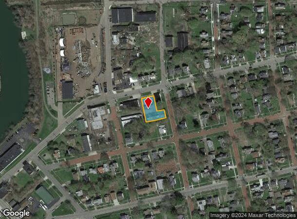  507 W 8Th St, Jamestown, NY Parcel Map