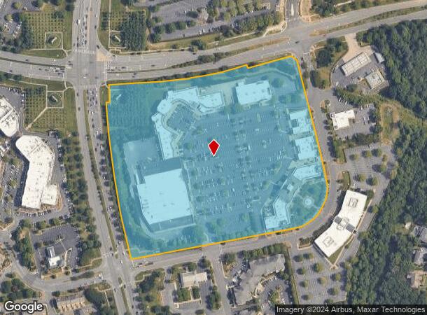  15007 John J Delaney Dr, Charlotte, NC Parcel Map