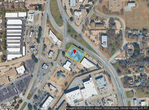  4380 W Green Oaks Blvd, Arlington, TX Parcel Map